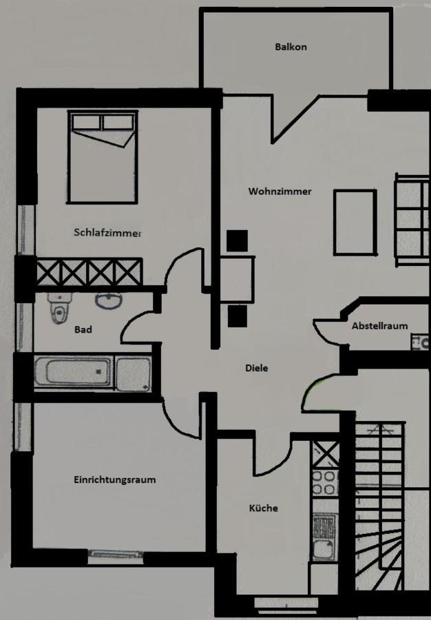 Ferienwohnung Domblick Billerbeck Dış mekan fotoğraf